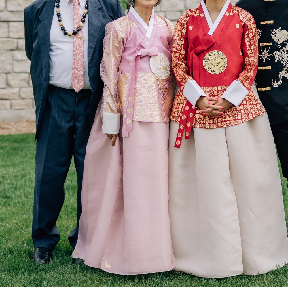 Pink Hanbok Korean Dress